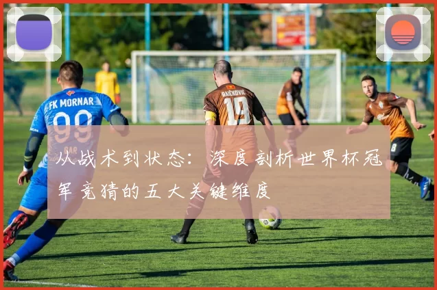 从战术到状态:深度剖析世界杯冠军竞猜的五大关键维度