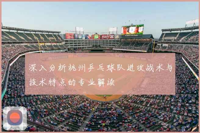 深入分析杭州乒乓球队进攻战术与技术特点的专业解读